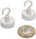 Магнит Пета Кука Ф25x7mm X M4 Ферит Магнитна Сила 4kg