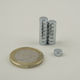 Магнит Диск Ф6.5x3mm Неодим Магнитна Сила 1,2kg
