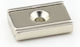 Magnet Parallelepiped Fräse Profil 20x13.5x5x3.3mm Loch Neodym Haftkraft 8kg