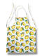 Casa Colori Apron Yellow 70x55cm
