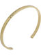 Lunaorocreations Women's Hammered Handcuff Bracelet Yellow Gold 14K Small