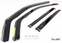 Set Vorder- und Rückseite Dark Fime für Skoda Superb 2008-2015 4 Stück 6035