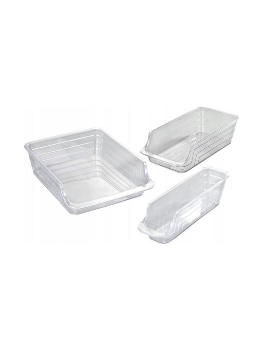 Wenko Set of 3pcs Jars General Use with Lid Glass