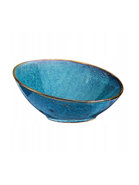 Verlo Serving Bowl Round Blue with Diameter 25cm
