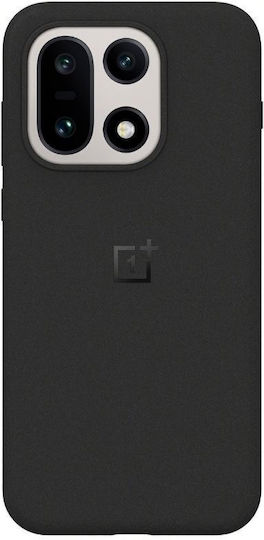 OnePlus Sandstone Magnetic Cover Back Cover Silicon / Plastic Negru (OnePlus 15 5G)