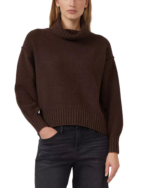 Women's Sweater Turtleneck Brown