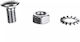 Mushroom Screw Sg M8x14 650441 100pcs