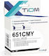 Tiom Ink Cartridge Tiom Hp 651cmy C2p11ae 20ml Color