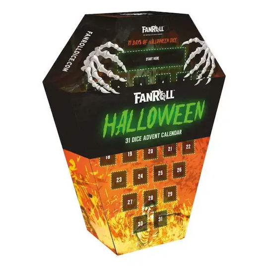 Fanroll Calendar De Advent Halloween De Hârtie