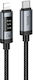 Hoco U148 USB-C to Lightning Cable 27W Μαύρο 1.2m