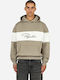 Φούτερ με Κουκούλα Washed Flint Grey