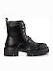 Women's Ankle Boots with Medium Heel Black