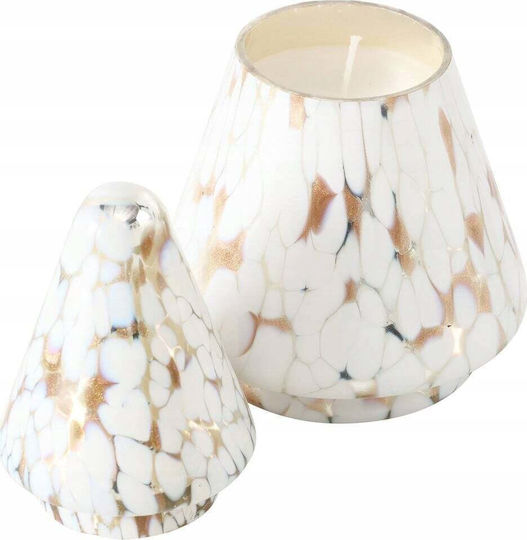 Boltze Christmas Glass Candle