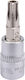 Torx Mandrel Wrench 1/4" T30 L37mm