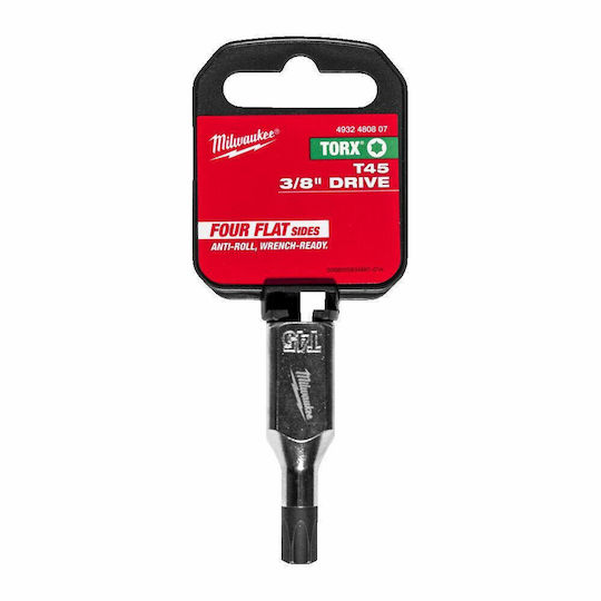 Milwaukee 3/8 Ключови Гайки С Връх Torx Тип T45