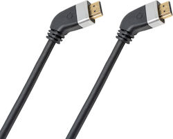 Oehlbach D1C33105 HDMI 2.1 HDMI-Stecker - HDMI-Stecker 1m Schwarz