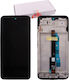 Xiaomi Οθόνη mit Touch-Mechanismus und Rahmen für Xiaomi Redmi 15, Poco M7 (Schwarz)