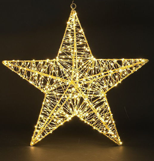 Evivak Weihnachtlicher Dekorativer Stern Beleuchtet Metallisch 1Stück