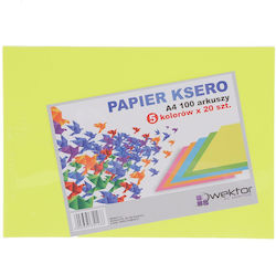 Wektor Papier A4 20x100 Blätter Mehrfarbig