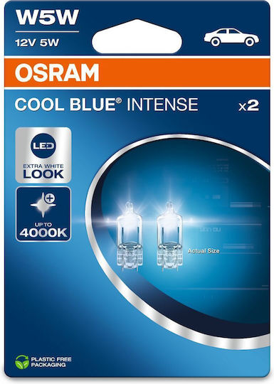 Osram Lamps Car Cool W5W Xenon 4000K Natural White 12V 5W 1pcs