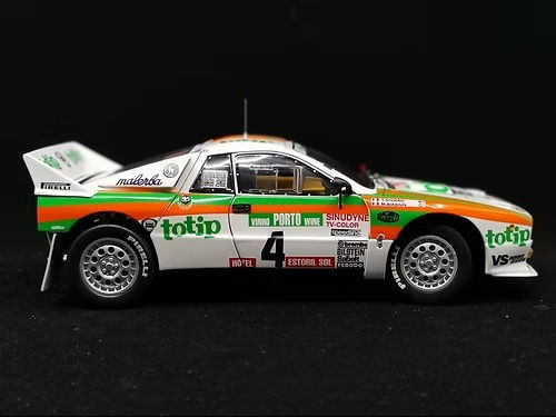 1/18 Lancia 037 Rally Jolly Club ''totip'' Nr.4 M.biasion/t.siviero 2nd Place Rallye De Portugal 1985