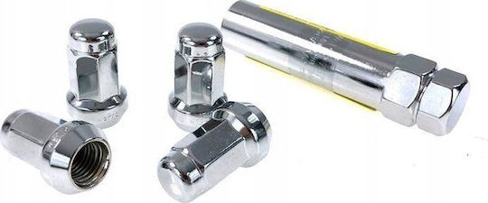 D1spec Forged Lock Nuts D1spec Steel 12x1.25 Silver
