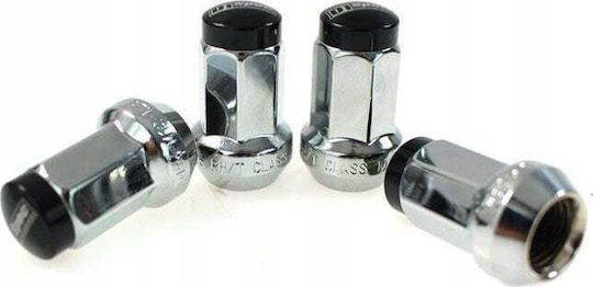 D1spec Forged Nuts D1spec Steel 12x1.5 Silver Black