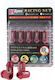 D1spec Forged Car Lug Nuts D1spec Alu 12x1.25 Red