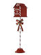 ArteLibre Christmas Mailbox Red 115cm