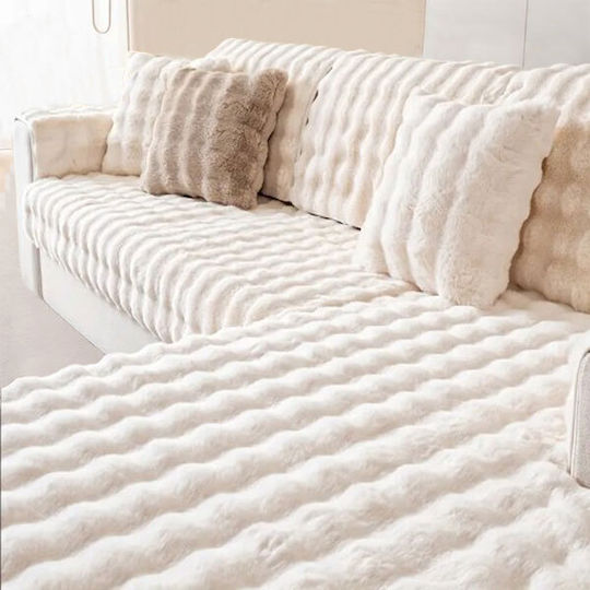 SpitiBazaar Rabbit Fluffy Set White