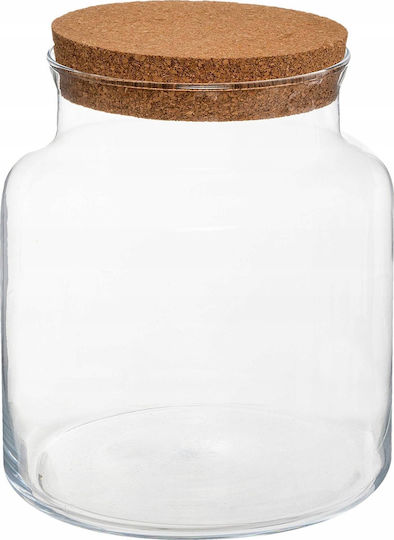Atmosphera Βάζο Γυάλινο Forest In Jar Διάφανο Y21.5cm