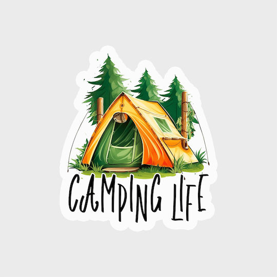 Camping Life Kids Wall Sticker