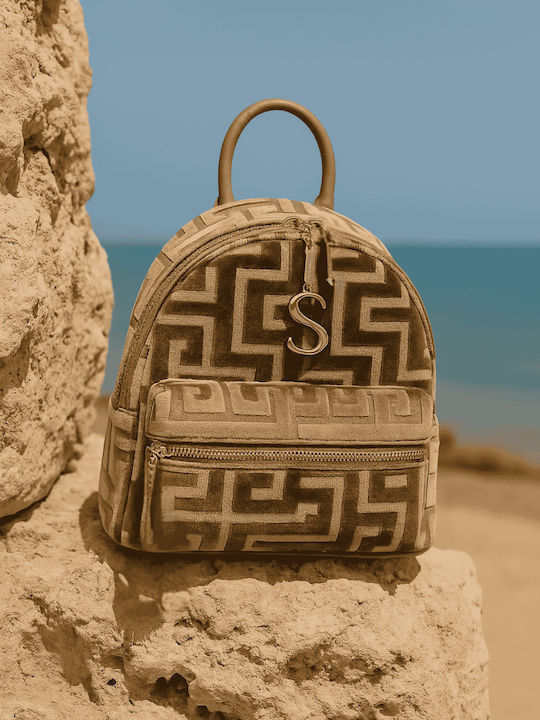 Calisti Geantă de damă Rucsac Bej