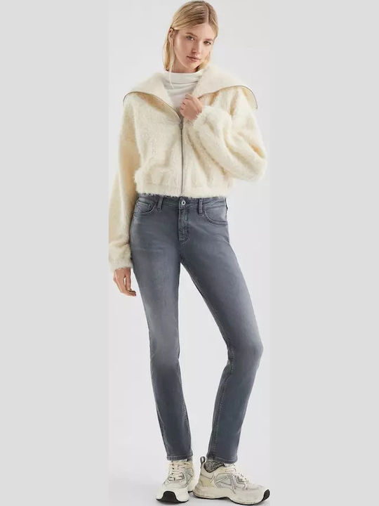 Damenjeans in Schlanker Passform Gray