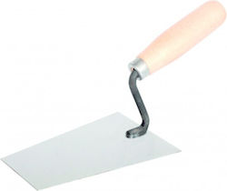 Trapezförmige Spachtel Schwarz 130mm