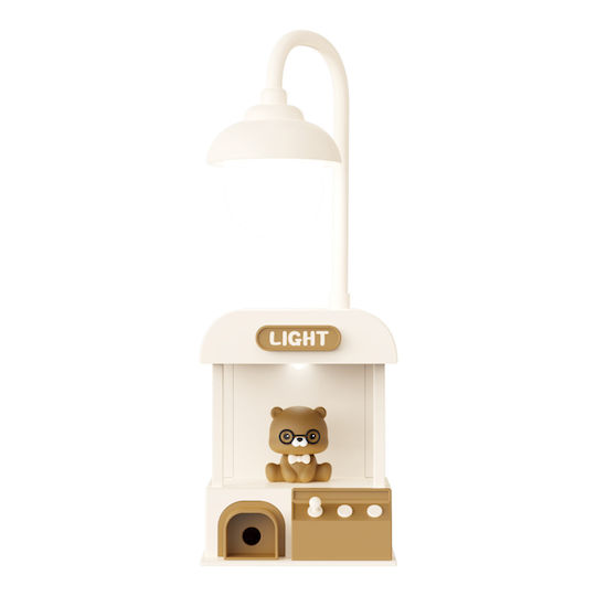 Table Desk Lamp Bear Design 2w White