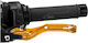 Puig Motorcycle Clutch Lever Adjustable Gold 4230ON