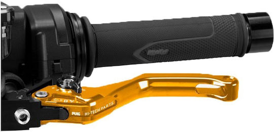 Puig Motorcycle Clutch Lever Adjustable Gold 4230ON
