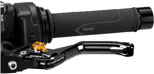 Puig Motorcycle Clutch Lever Adjustable Black 4230NO