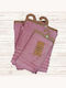 Flamingo Hand Towel Olympus 30x50cm Amethyst Weight 550gr/m²