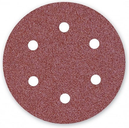 Menzer Schleifpapier K36 mit Löchern Set 10Stück