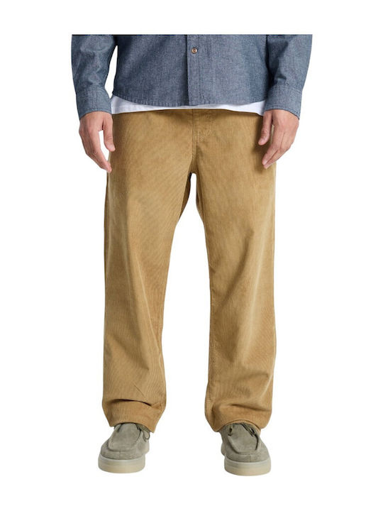 Quiksilver Taxer Men's Trousers Regular Fit Brown