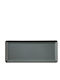 Kutahya Porselen Serving Platter made of Porcelain Gray 35x15cm