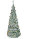 Weihnachtsbaum Beschneit 180cm Gold