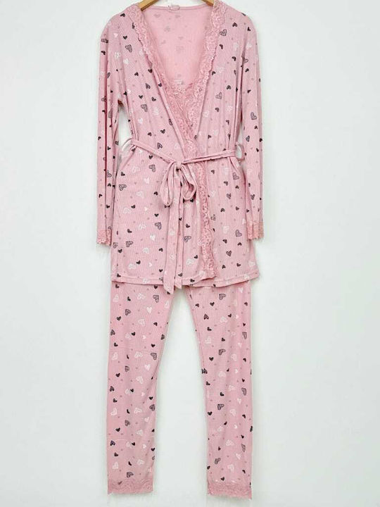 Cootaiya Winter Women's Pyjama Set Pink