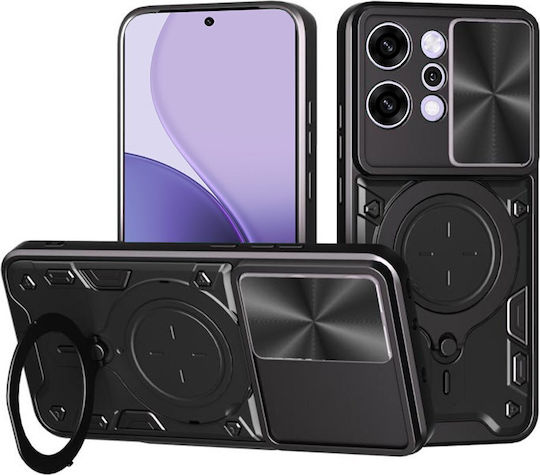 Techsuit Camguard Pro Back Cover Σιλικόνης Μαύρο (Oppo Reno 14 Pro)