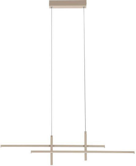 Eglo Κρεμαστό Φωτιστικό LED με Θερμό Λευκό Φως 110x7x120εκ.