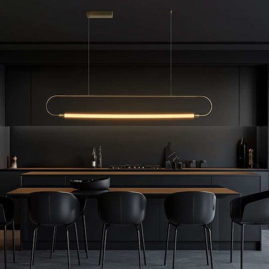 kelvo Glow LED Κρεμαστό Φωτιστικό Λευκό 120x17x17εκ. kelvo Glow LED Κρεμαστό Φωτιστικό Λευκό 120x17x17εκ.