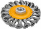 Smart Wire Brush Braided Disc 100mm Flat Type Smart