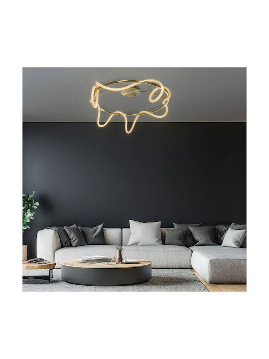 kelvo Glow Таванно осветление 100бр Бяла с Вграден LED